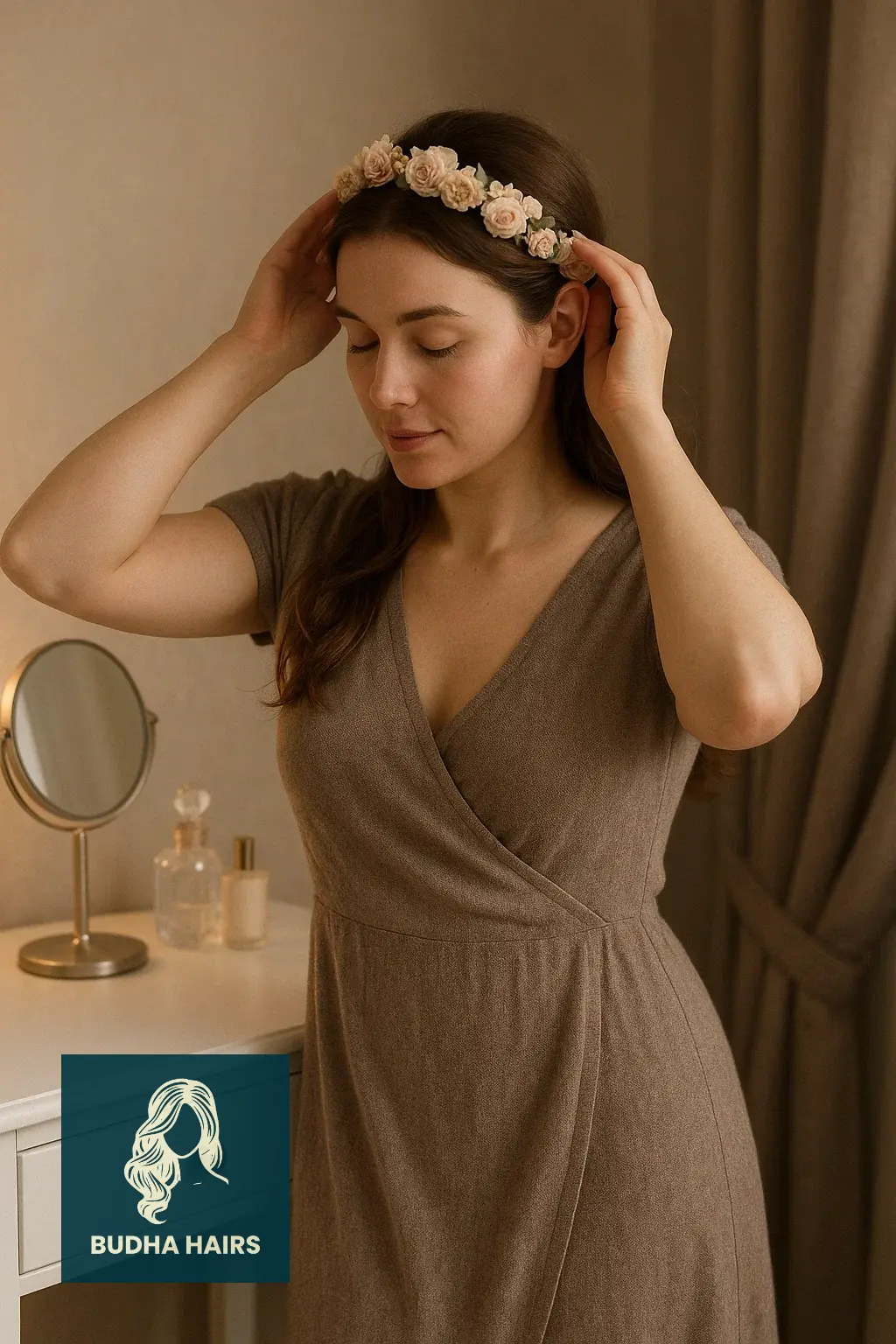 Elegant Floral Headband