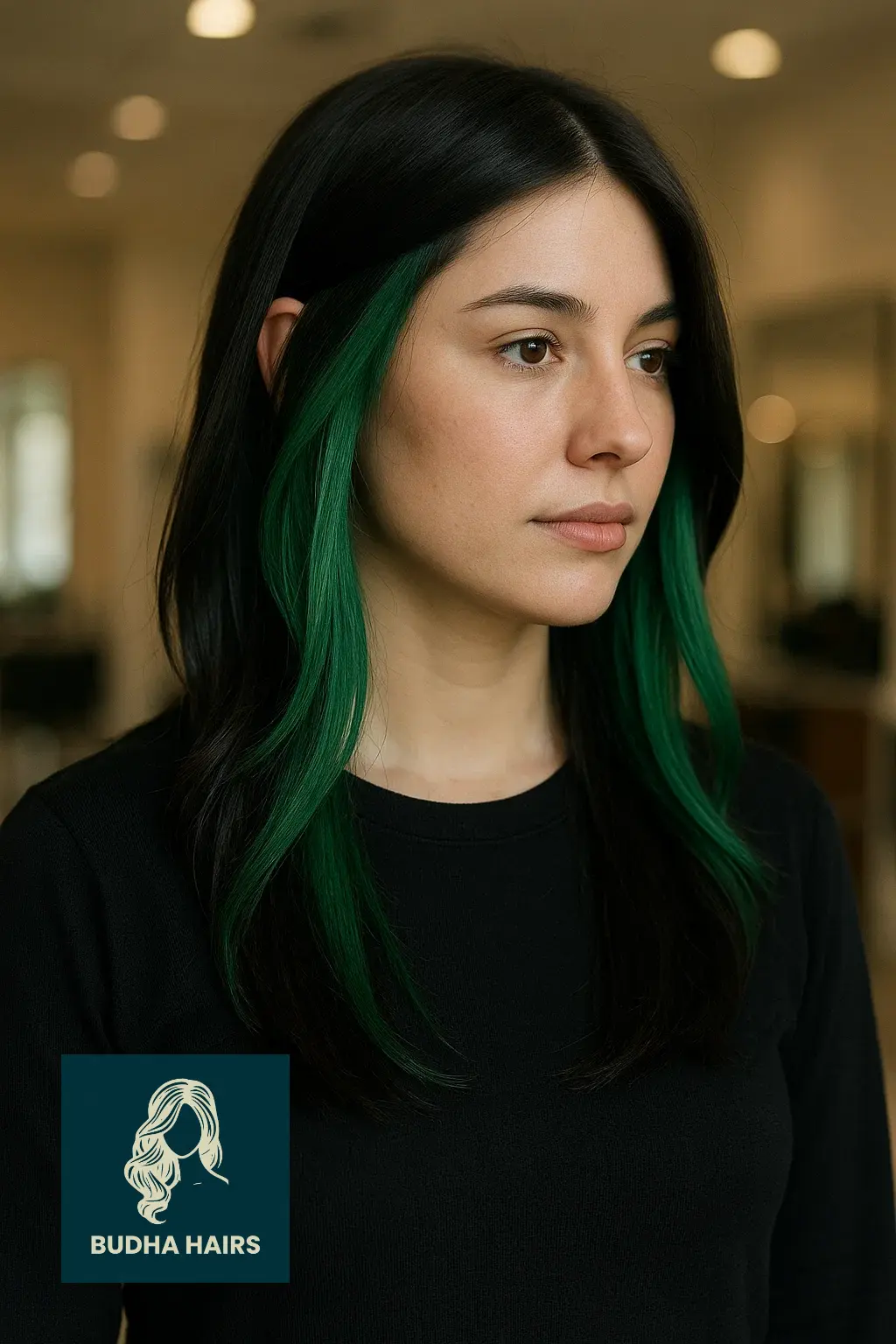 Emerald Green Peekaboo Layers