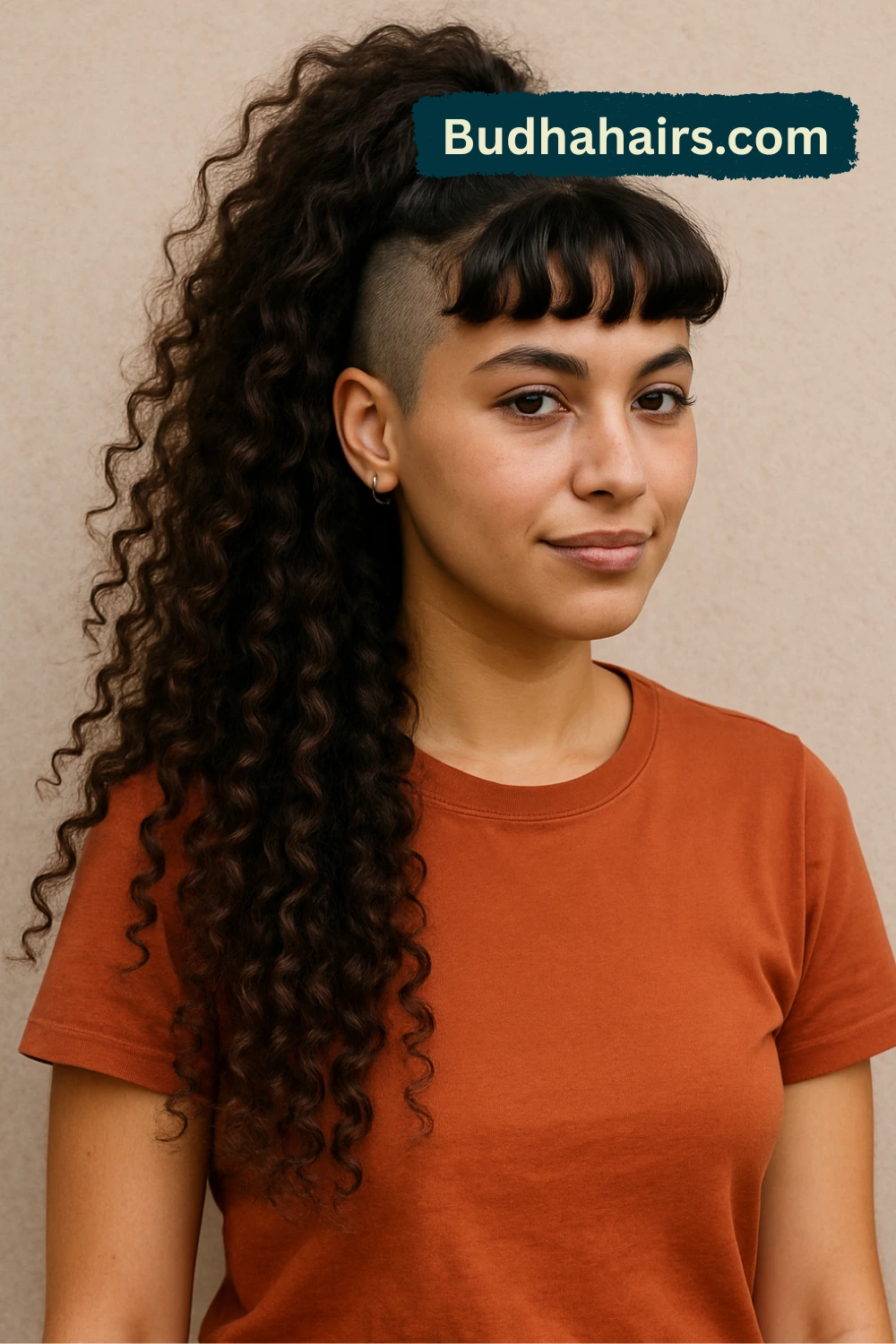 Half Up with Undercut