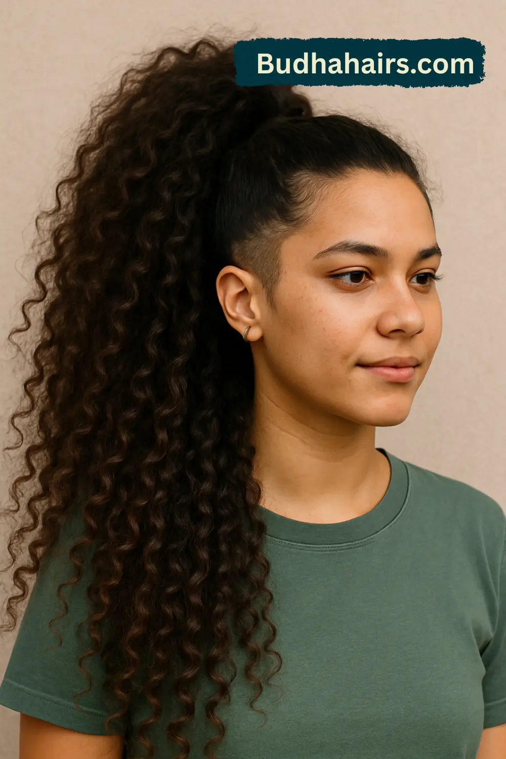 High Voluminous Ponytail