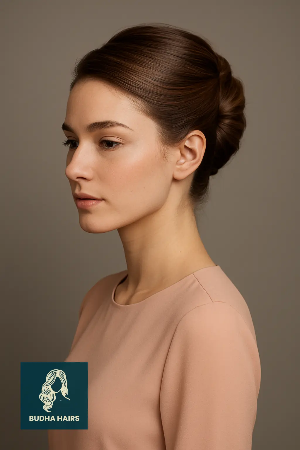 Modern French Twist Updo