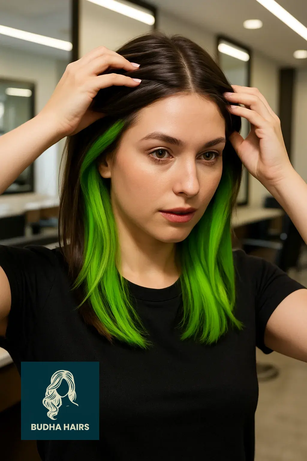 Neon Green Underlayers