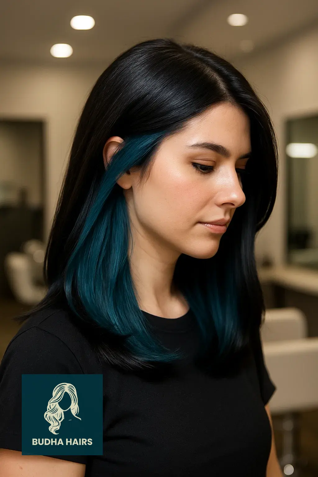 Ocean Blue Peekaboo Panels