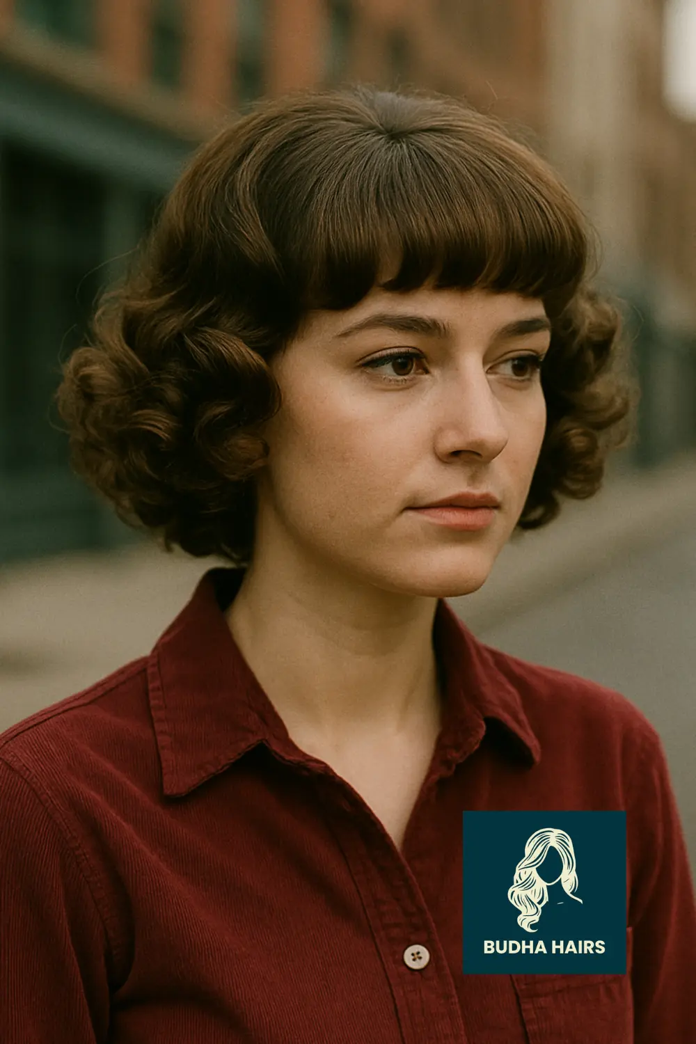 Pageboy Cut with Full Curls
