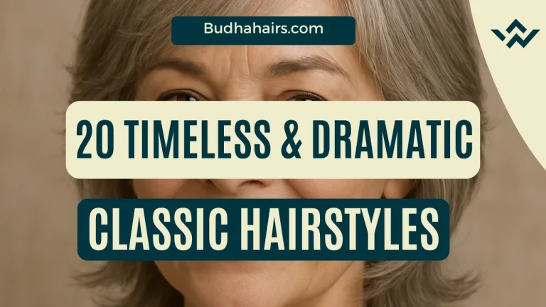 Salt and Pepper Hairstyles Over 50