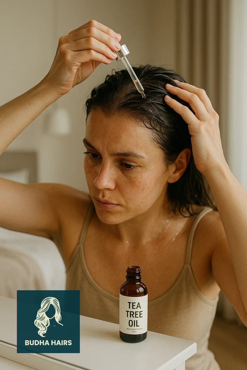 Tea Tree Oil to Reduce Scalp Grease