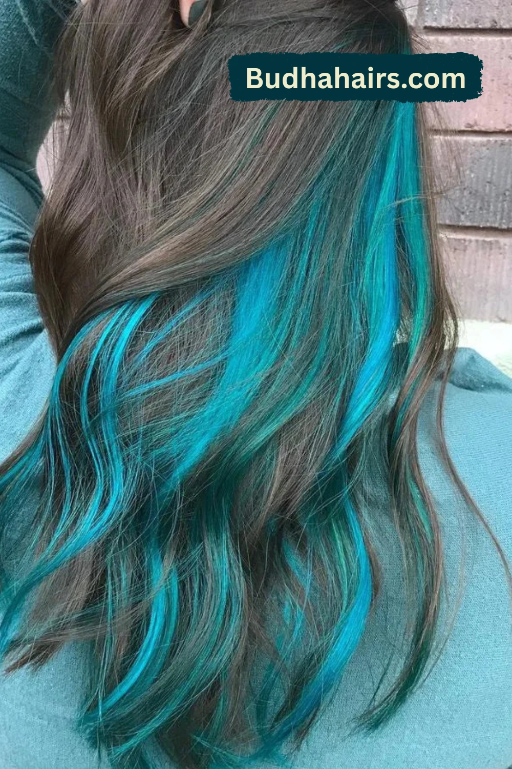 Teal Peekaboo Highlights