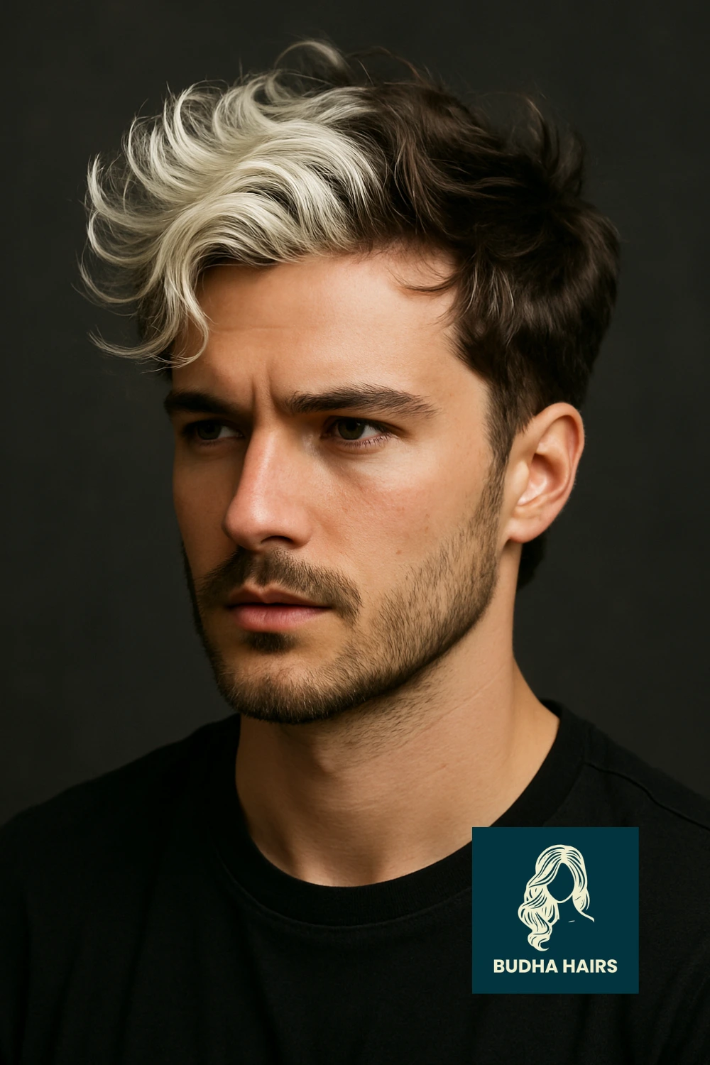 Tousled Waves with Partial White Bleach
