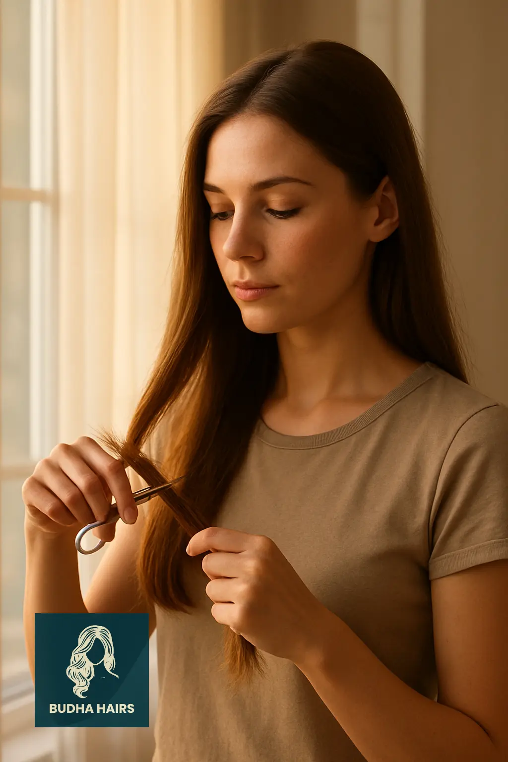Trim Split Ends Regularly