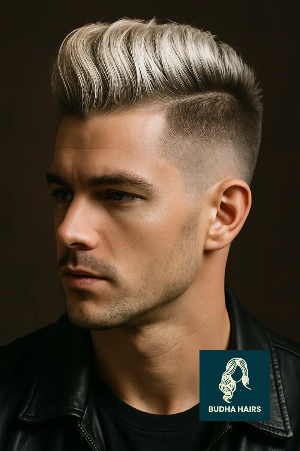 Undercut Pompadour with Frosted Top