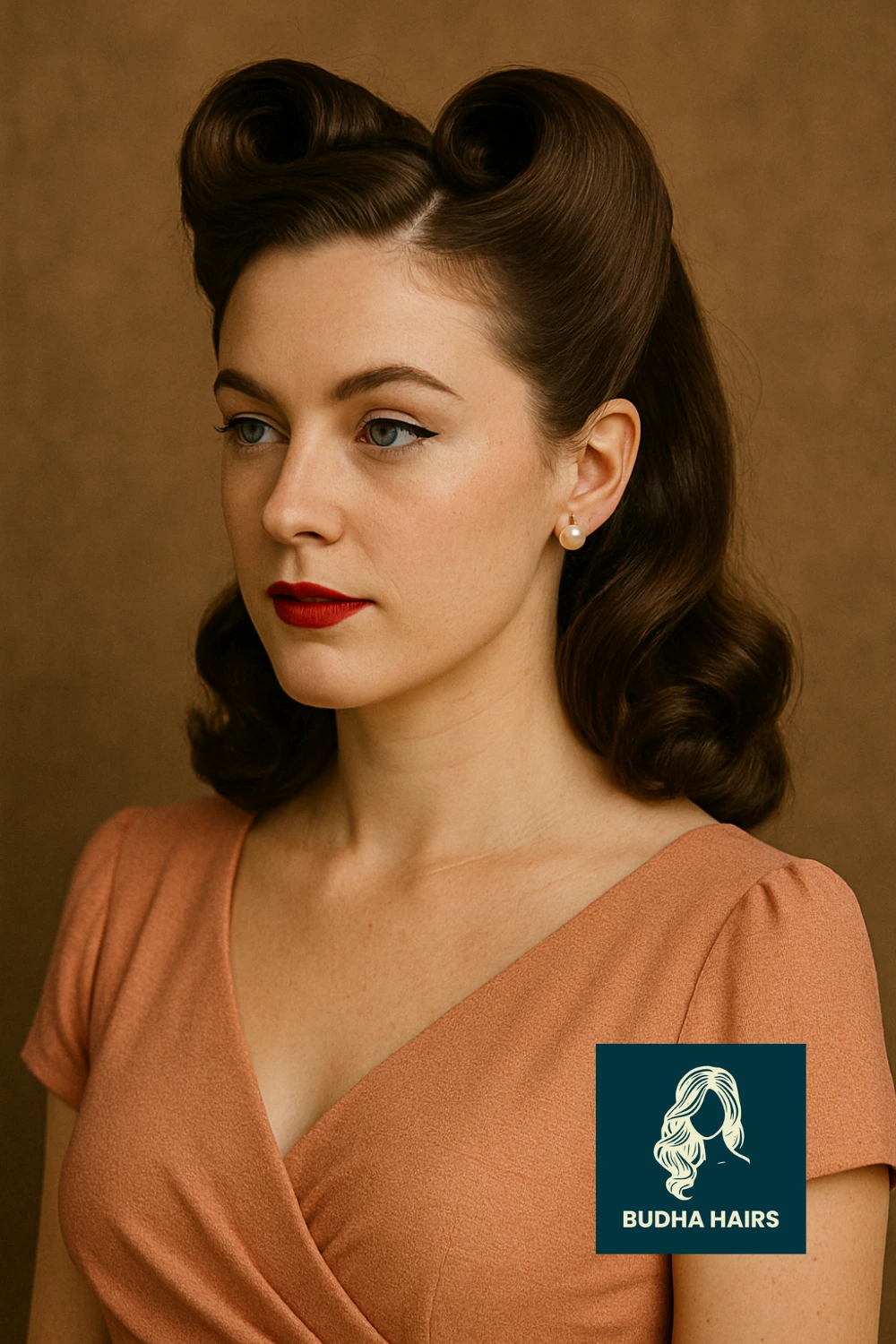 Vintage Victory Rolls for Retro Lovers