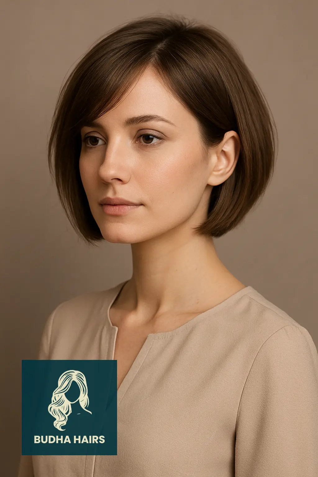 A-Line Bob with Side Fringe