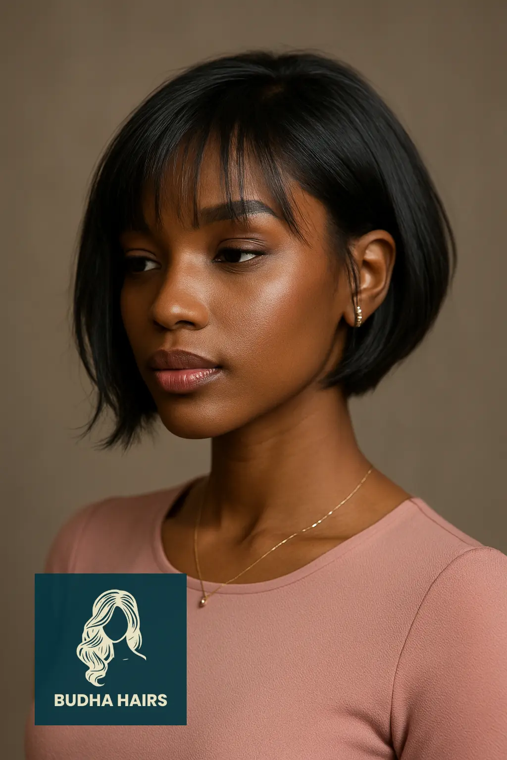 Asymmetrical Bob with Feathered Bangs