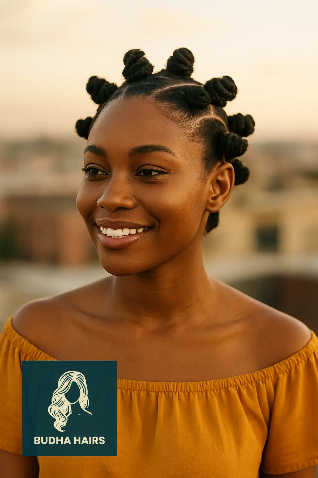 Bantu Knots for Protective Styling
