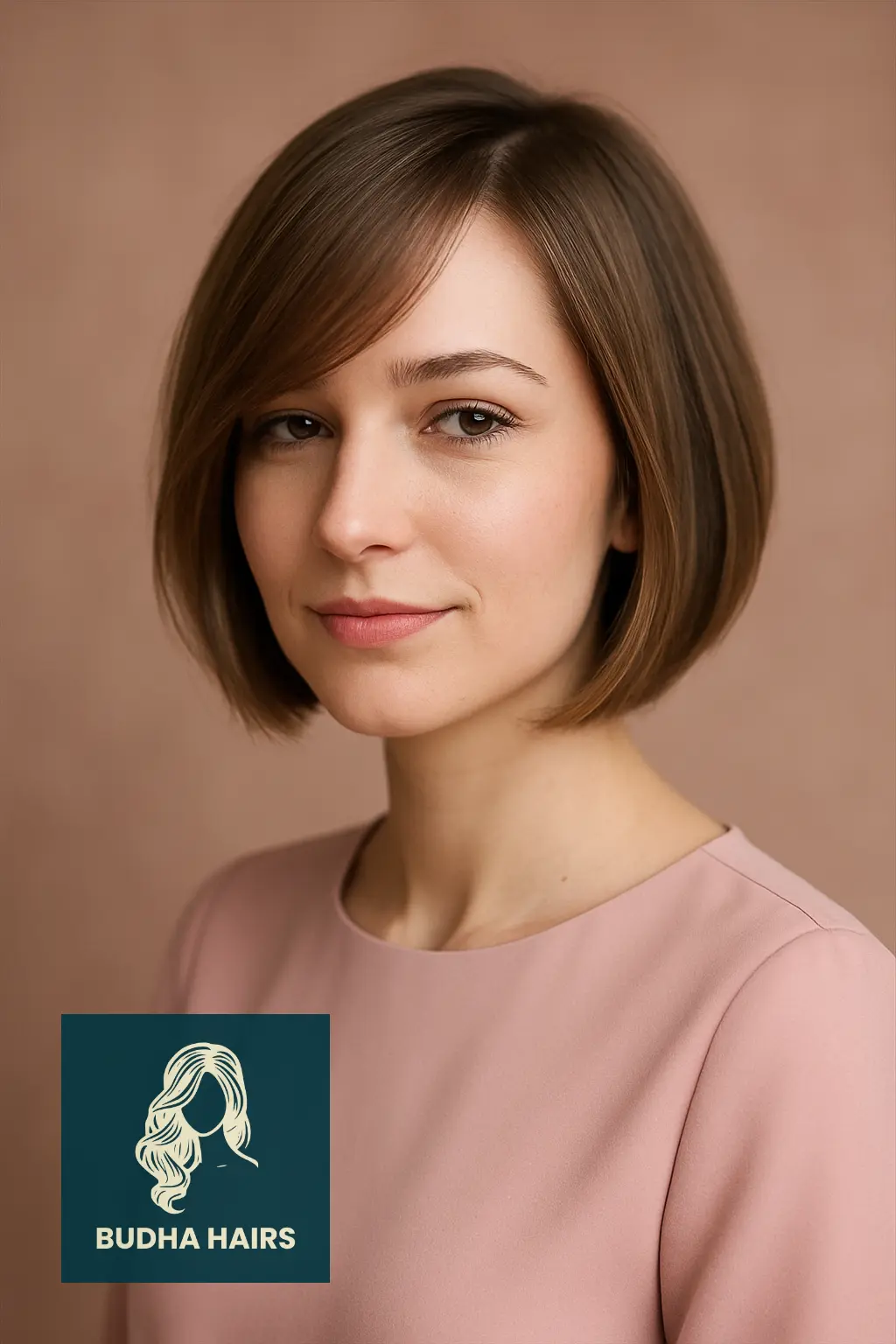 Bob with Side-Swept Long Bangs