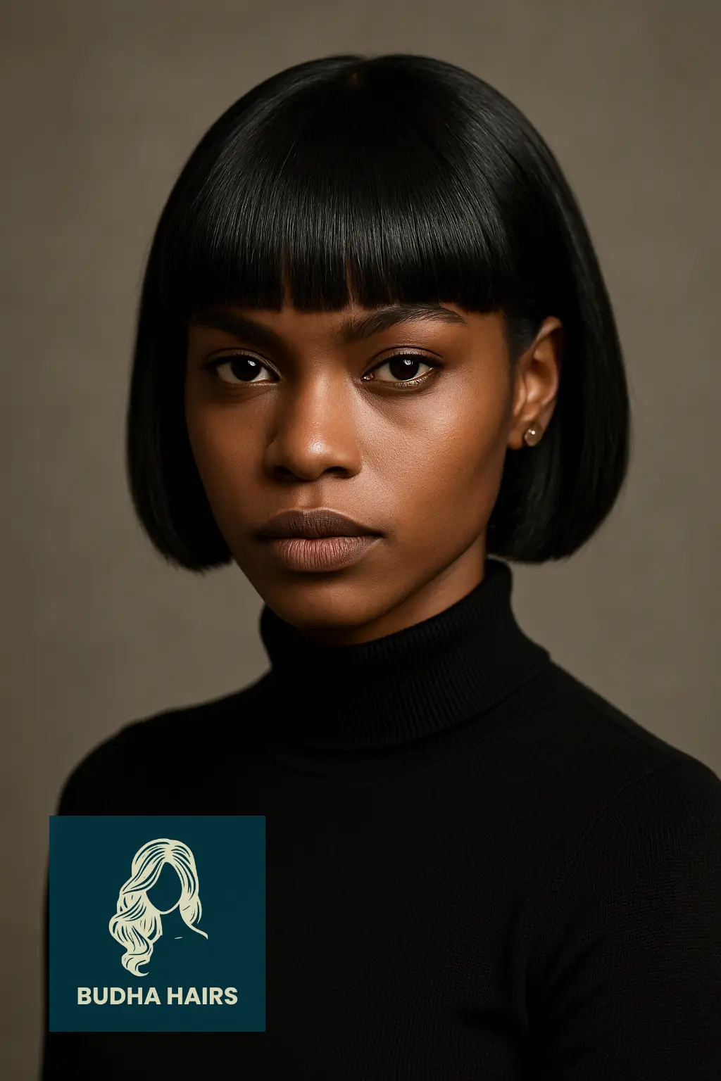 Bob with Thick Straight Fringe