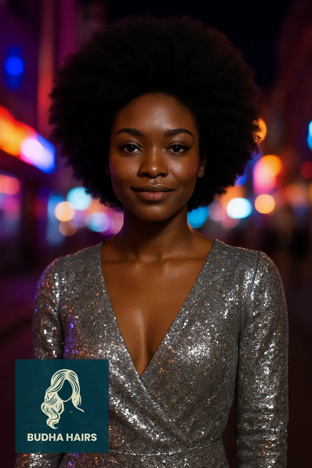 Bold Afro with Defined Shape