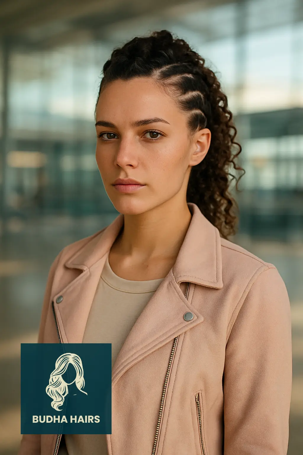 Braided Mohawk with Side Twists