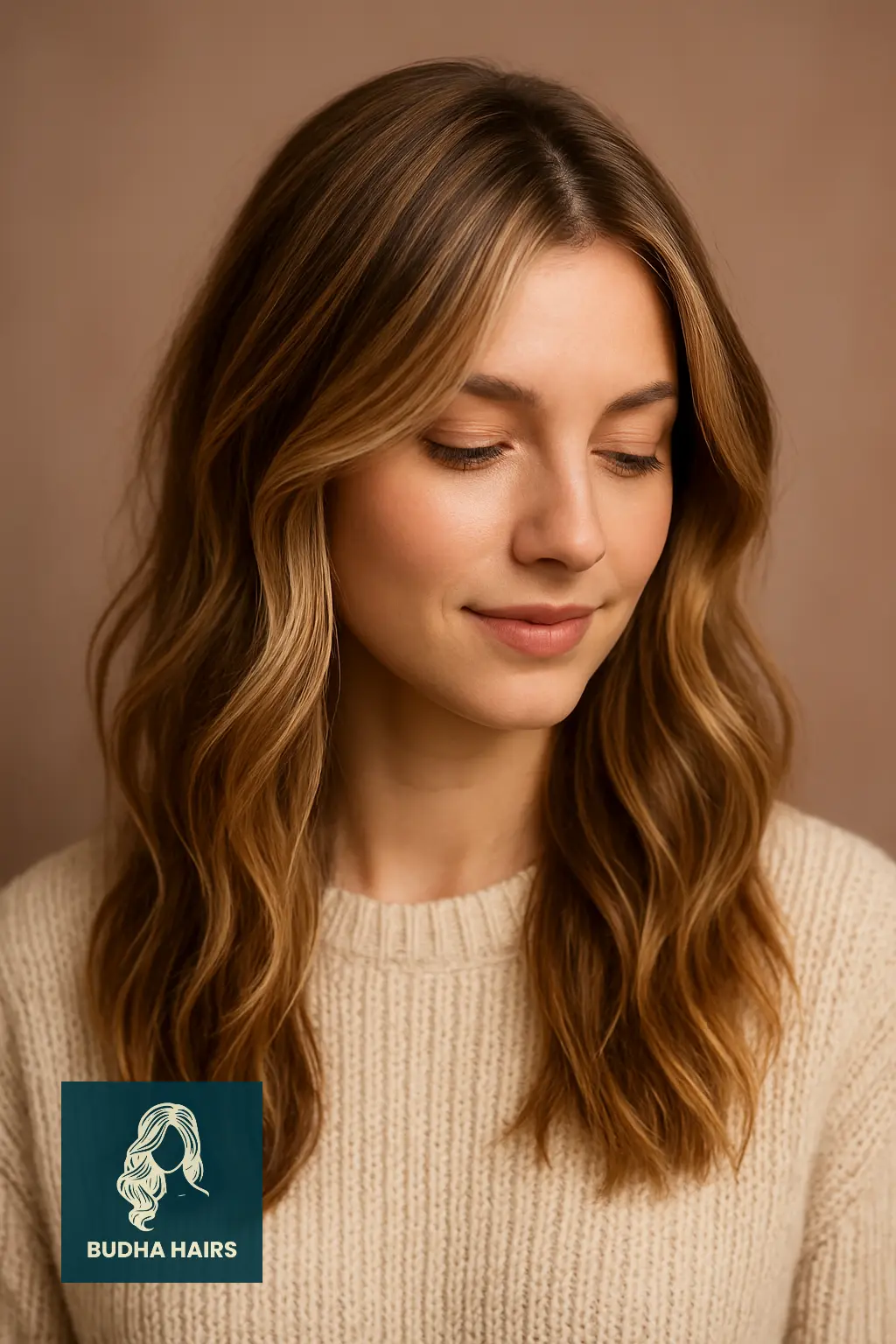 Caramel Highlights with Warm Dimension