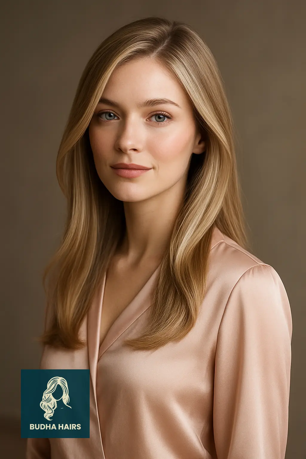 Champagne Blonde Highlights with Shine