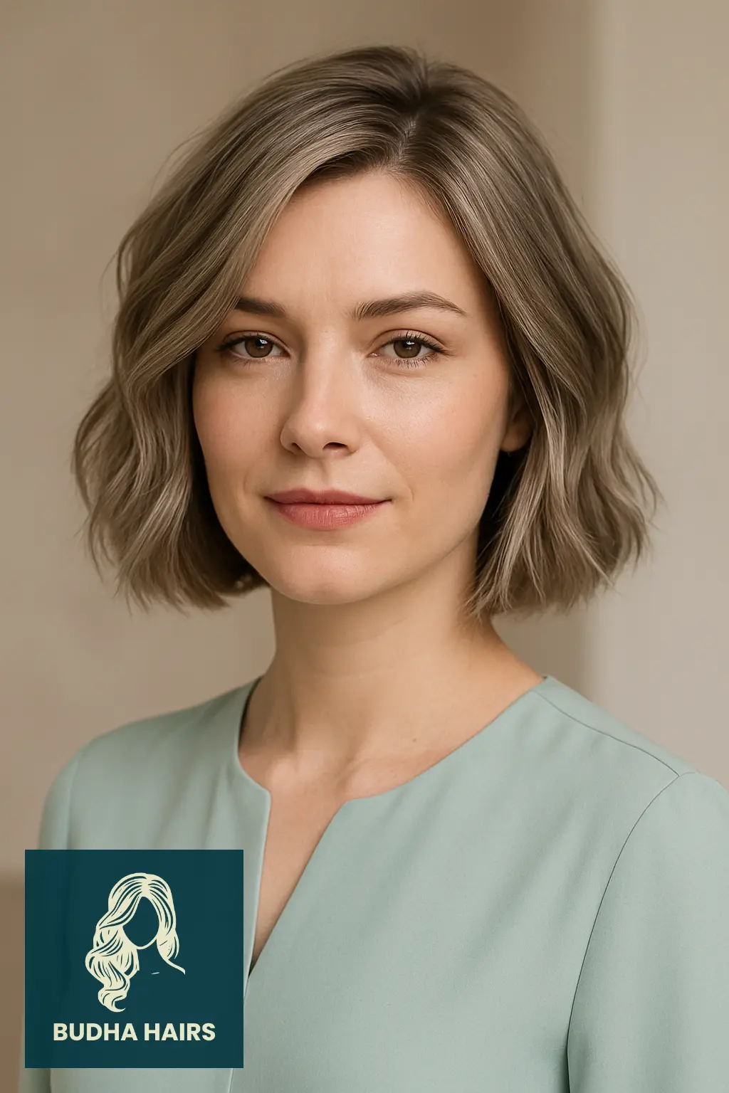 30 Flattering Hairstyles for Thin Wavy Hair 11 Chin-Length Bob with Light Texture