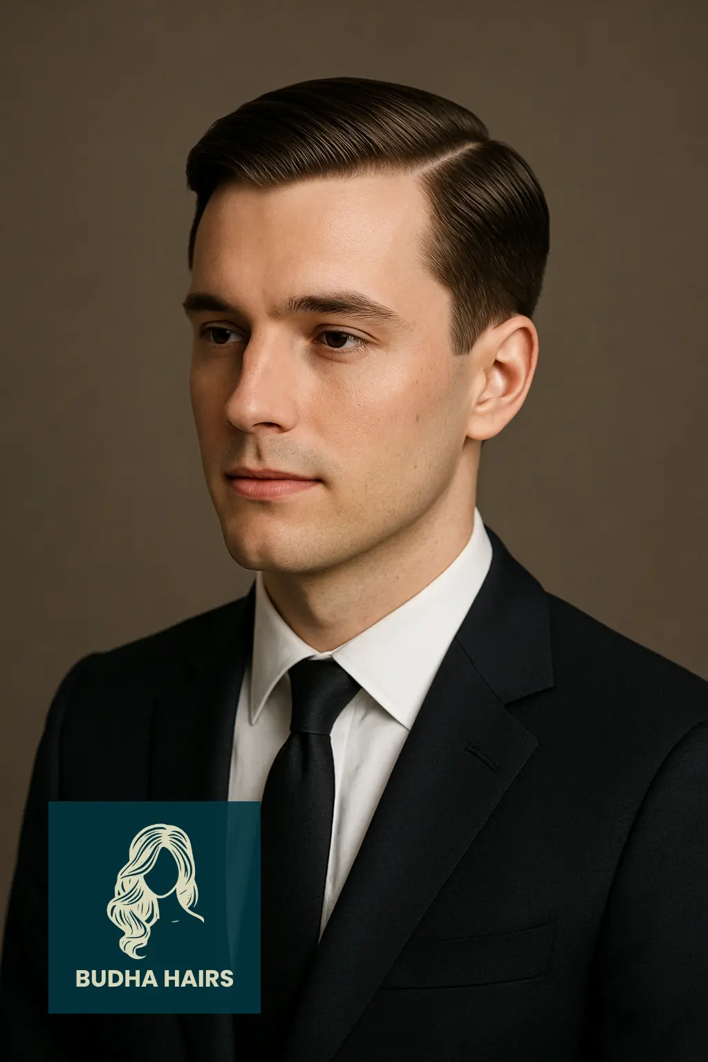 Classic Side-Slick Hairstyle