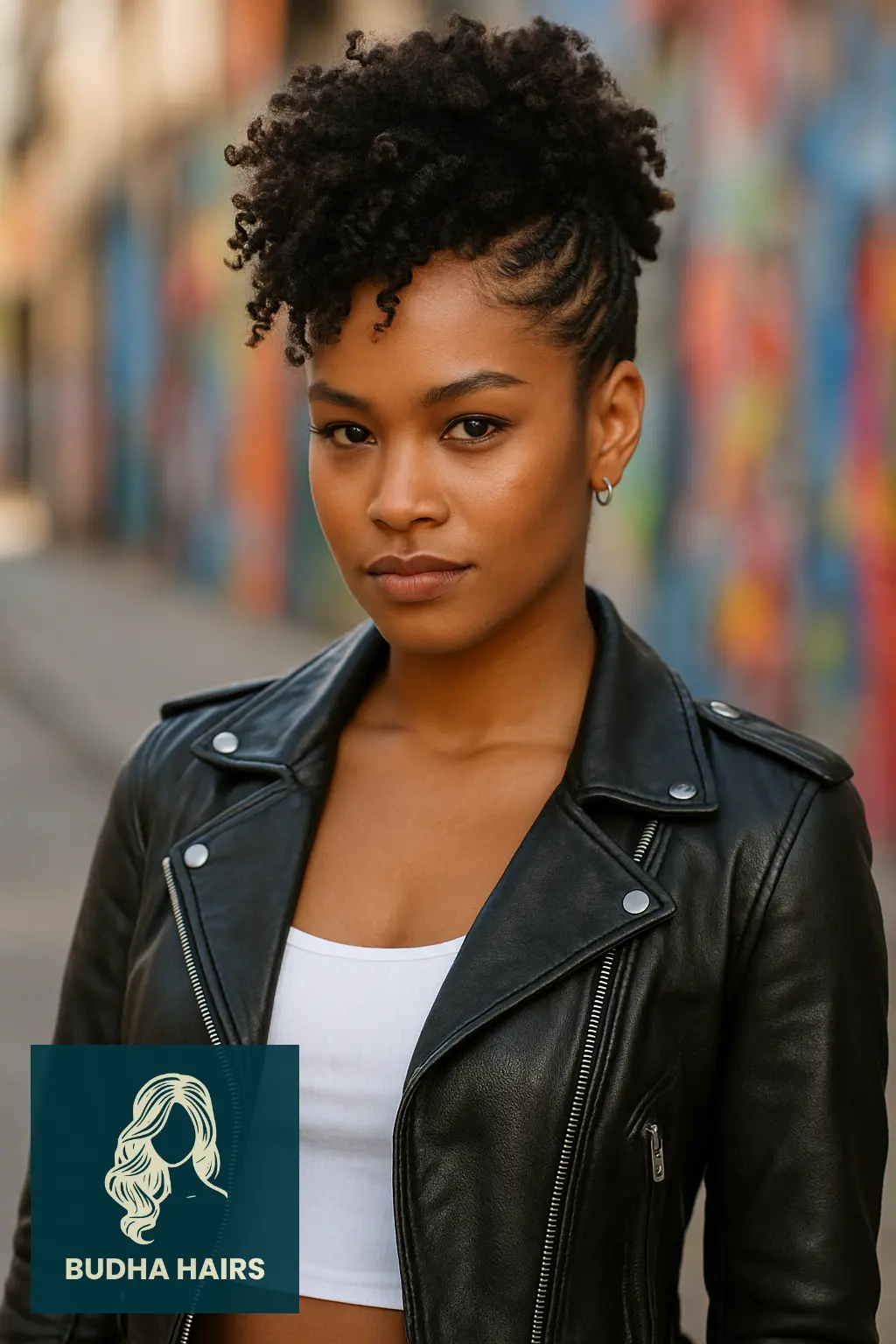 30 Beautiful Protective Hairstyles for Curly Hair 24 Curly Faux Hawk Protective Style