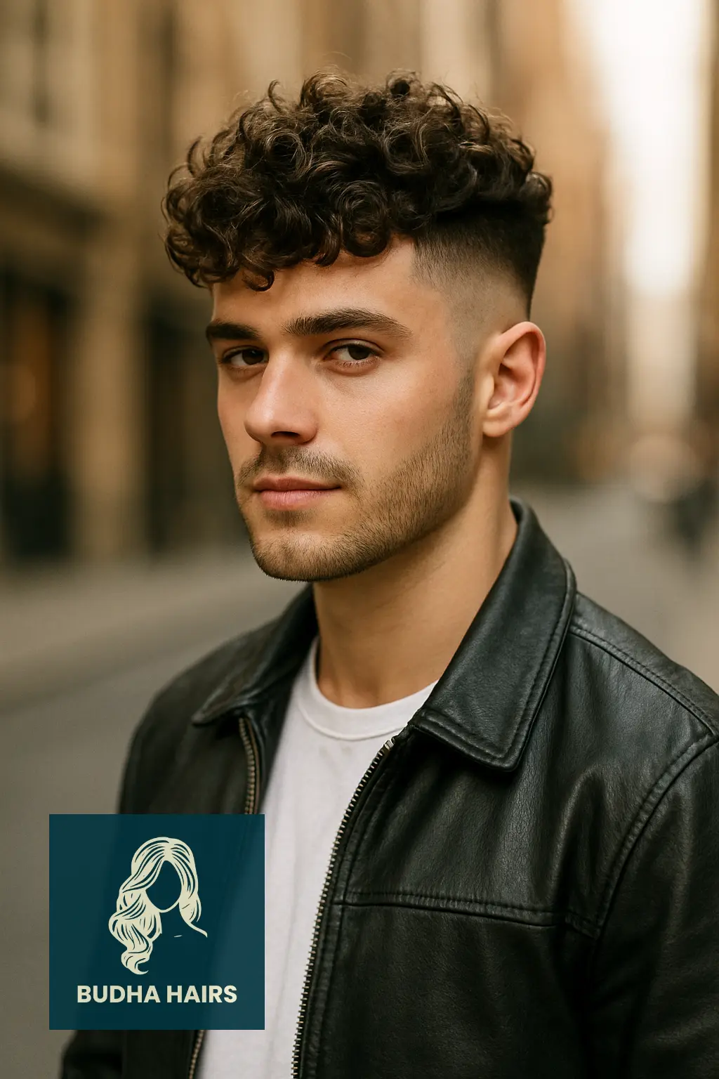 Curly Undercut Fade Style
