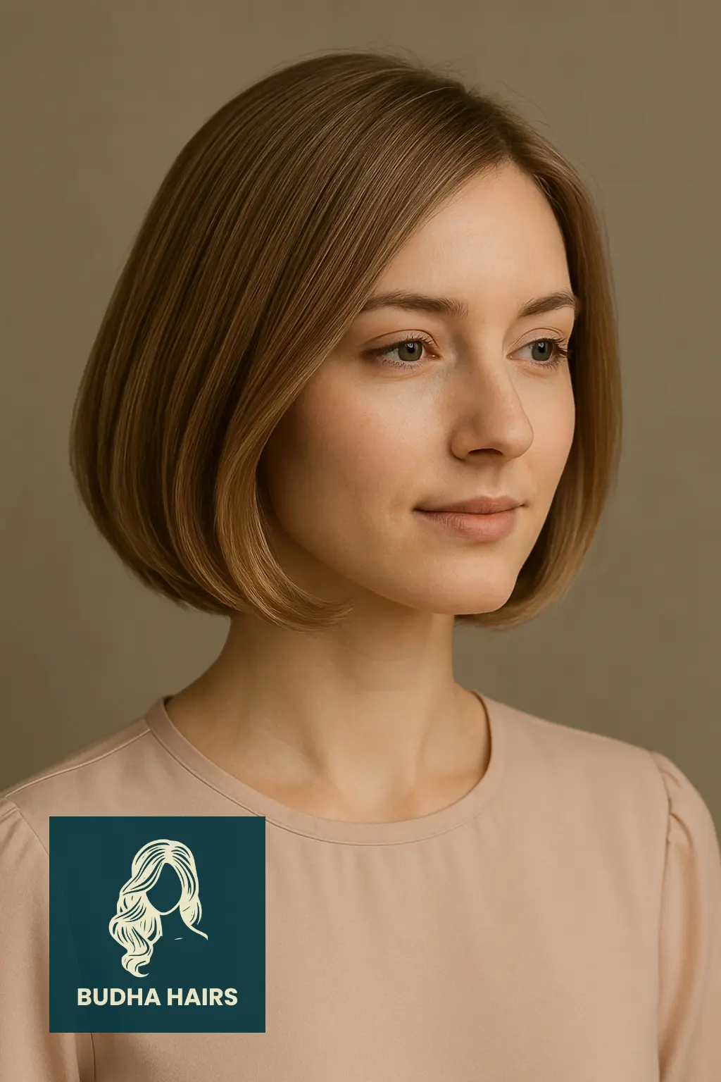 Curved Bob with Inward Layers