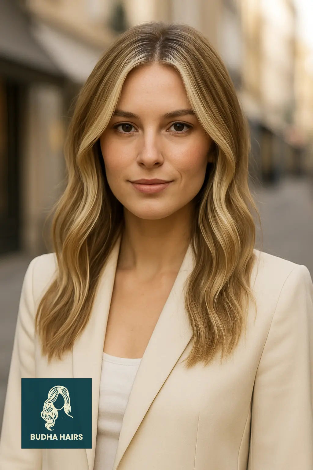 Dirty Blonde with Blonde Money Pieces