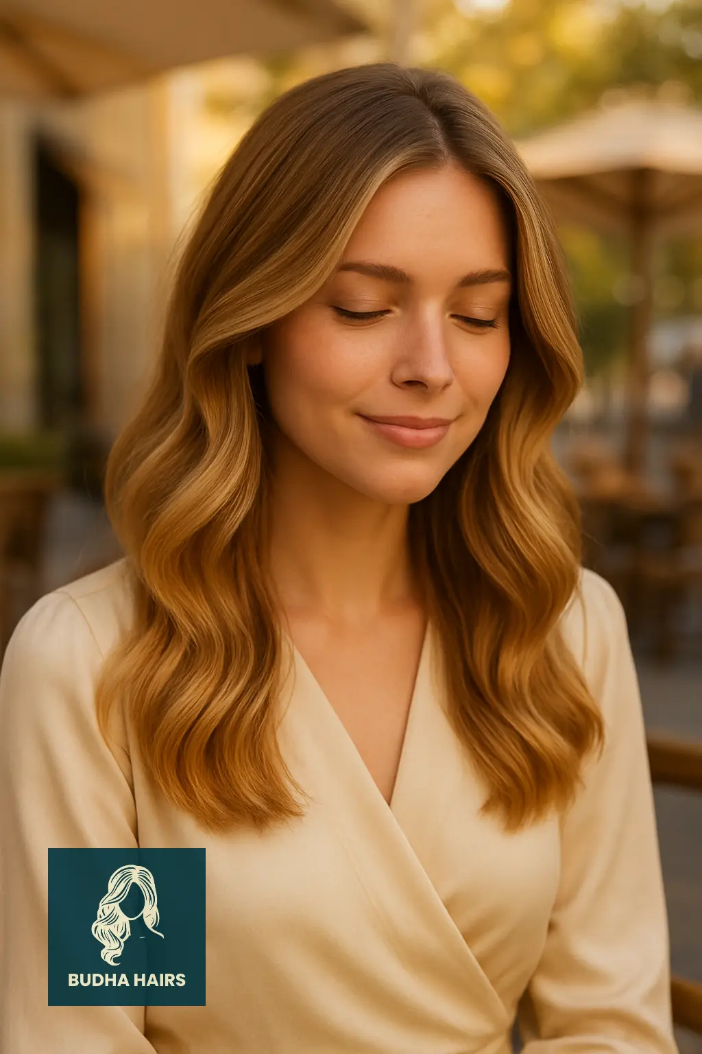 Dirty Blonde with Honey Balayage