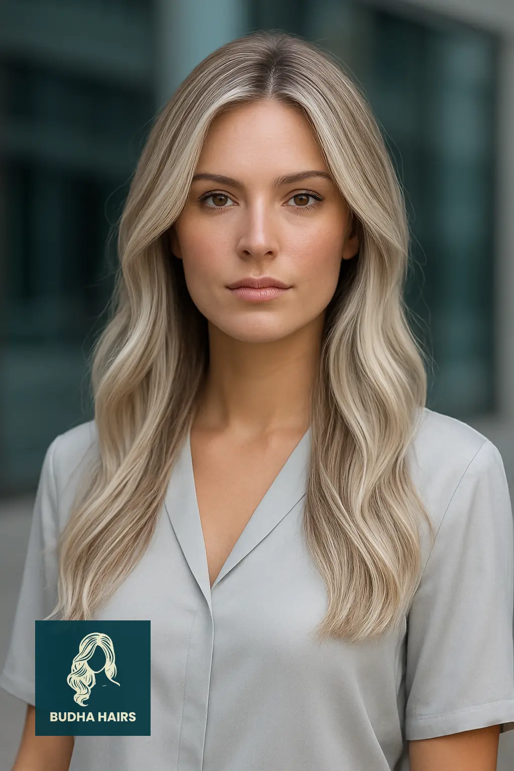 Dirty Blonde with Icy Blonde Highlights