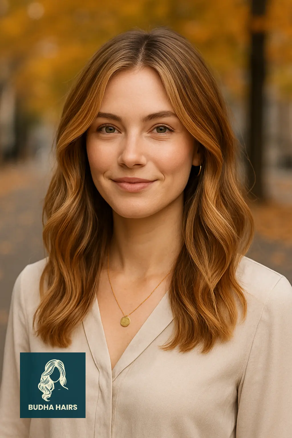 Dirty Blonde with Light Copper Streaks