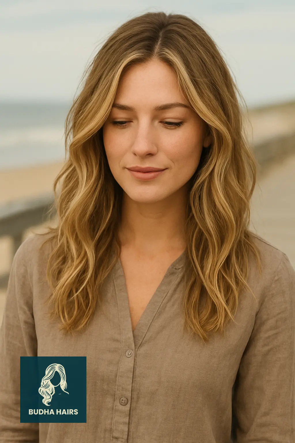 Dirty Blonde with Sandy Blonde Highlights