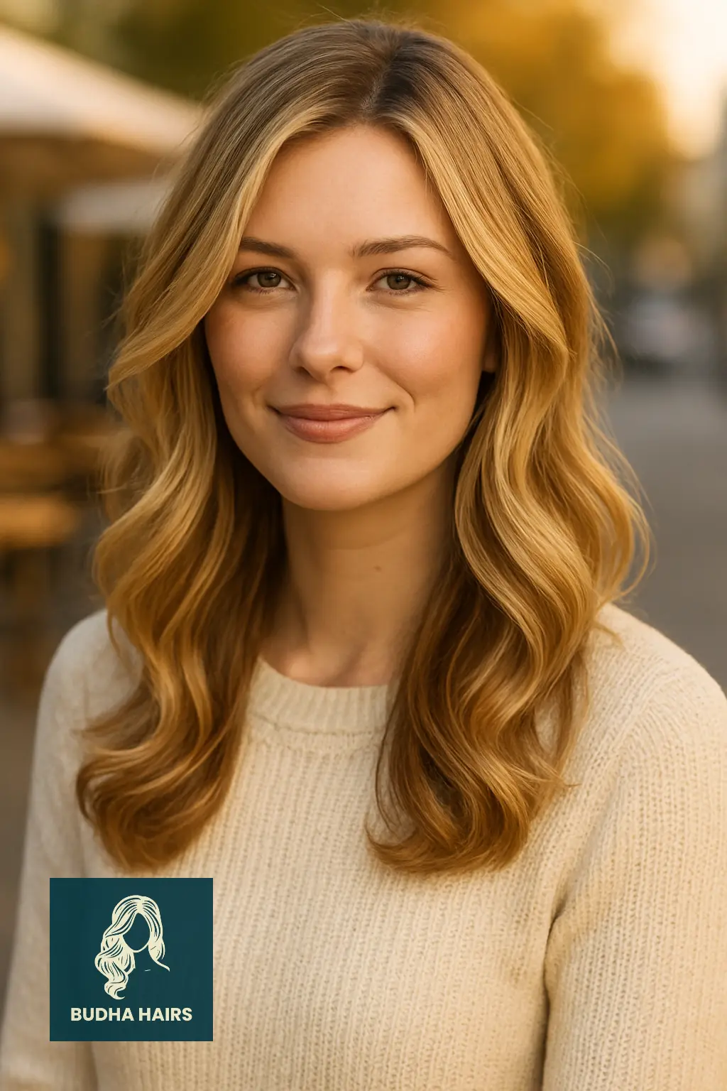 Dirty Blonde with Warm Blonde Foils