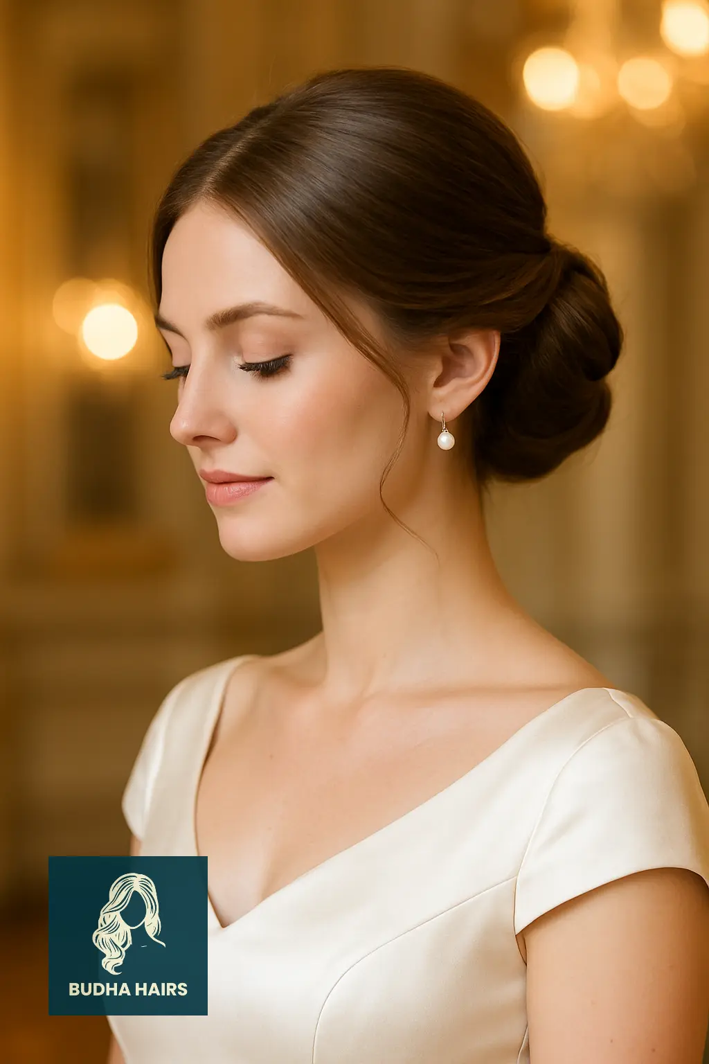 Elegant Low Chignon Bun