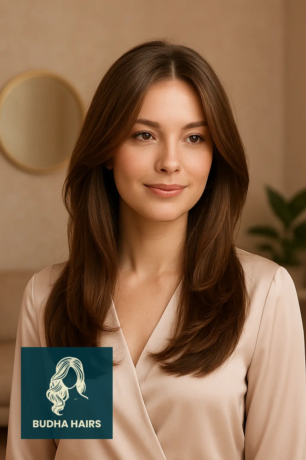 30 Stunning Long Hairstyles With Layers to Elevate Your Look 1 Face-Framing Layers for Soft Dimension