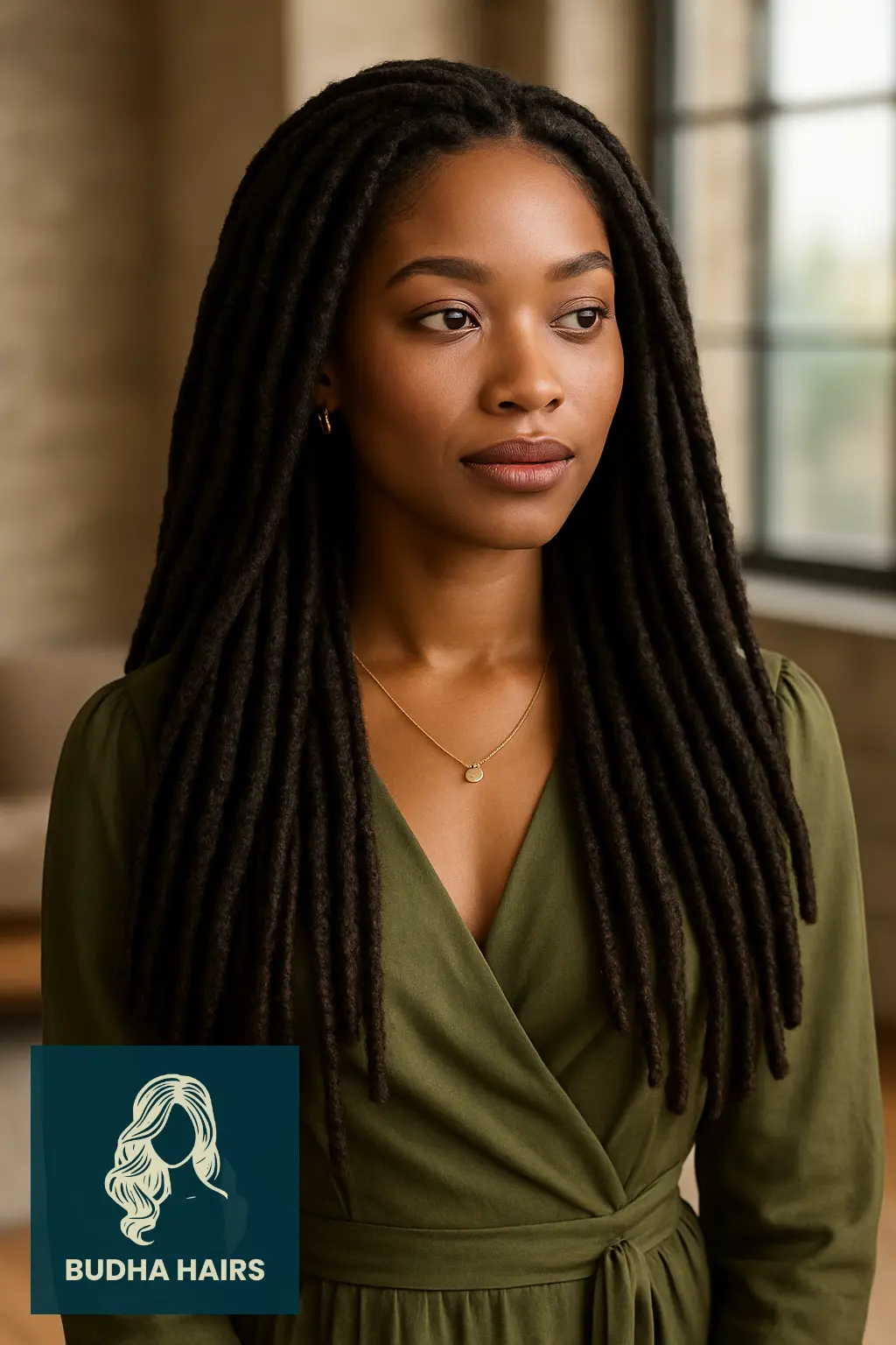 30 Beautiful Protective Hairstyles for Curly Hair 8 Faux Locs Protective Hairstyle