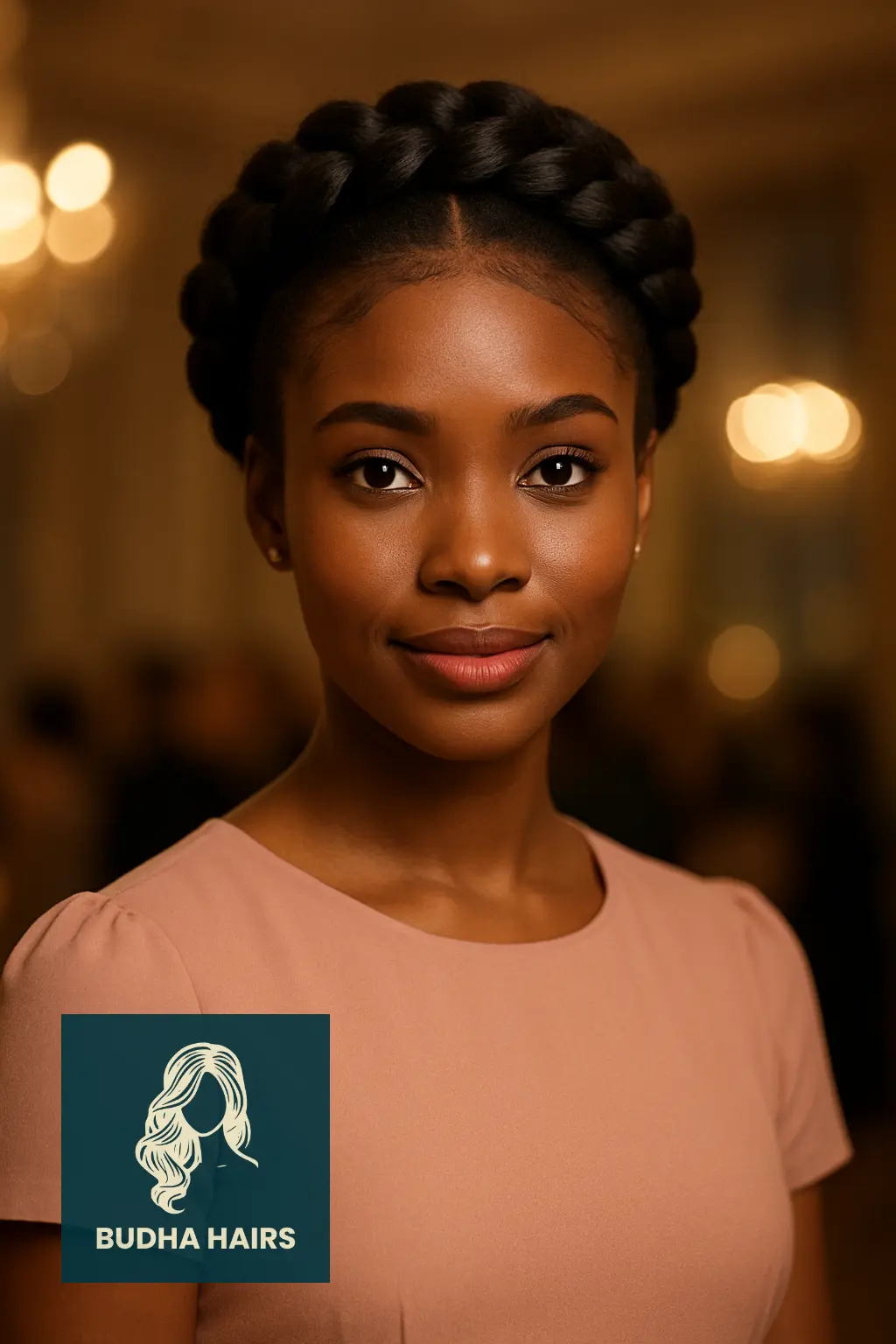 Halo Braid for Special Occasions