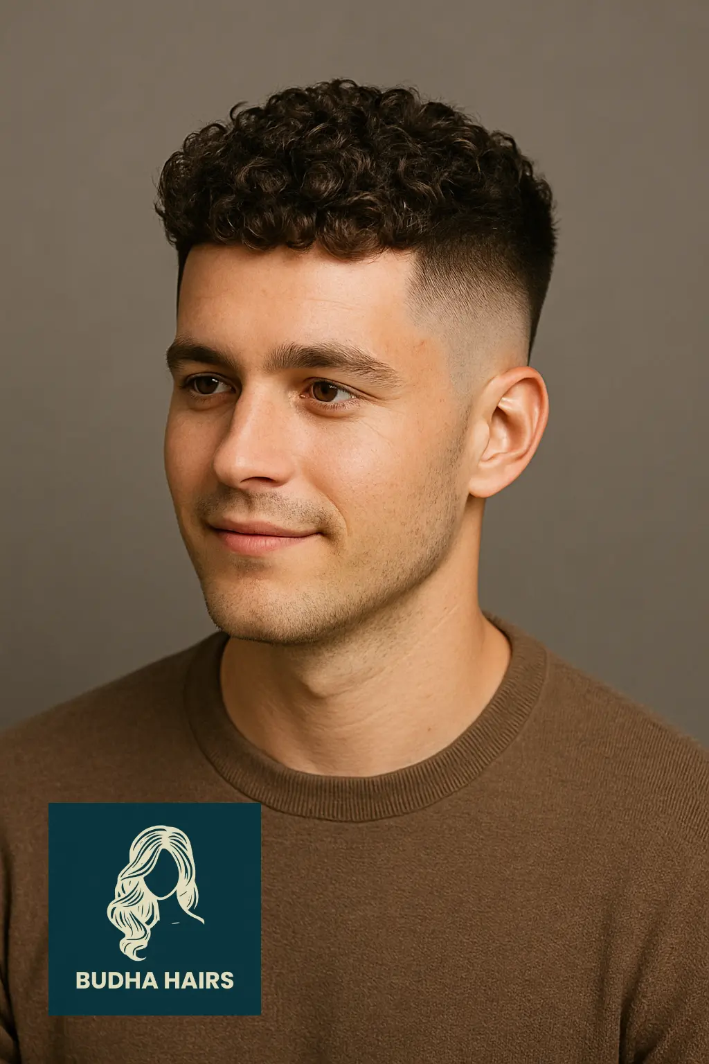 High Fade with Tight Coils