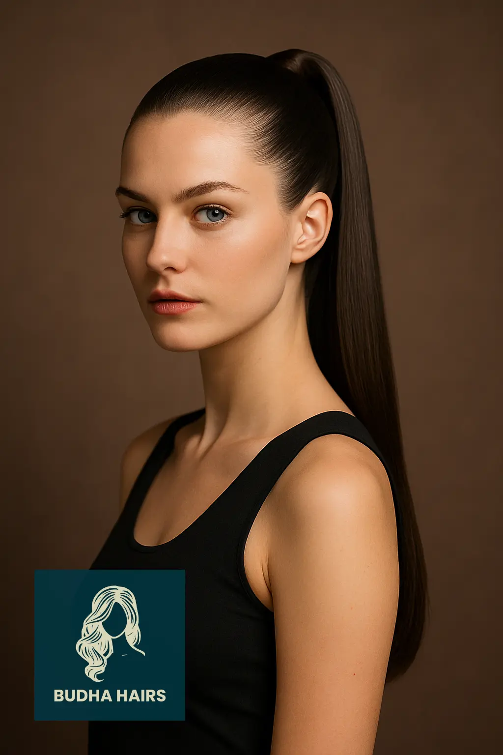 30 Sleek Ponytail Hairstyles That Redefine Chic Elegance 1 High Sleek Ponytail with Shine