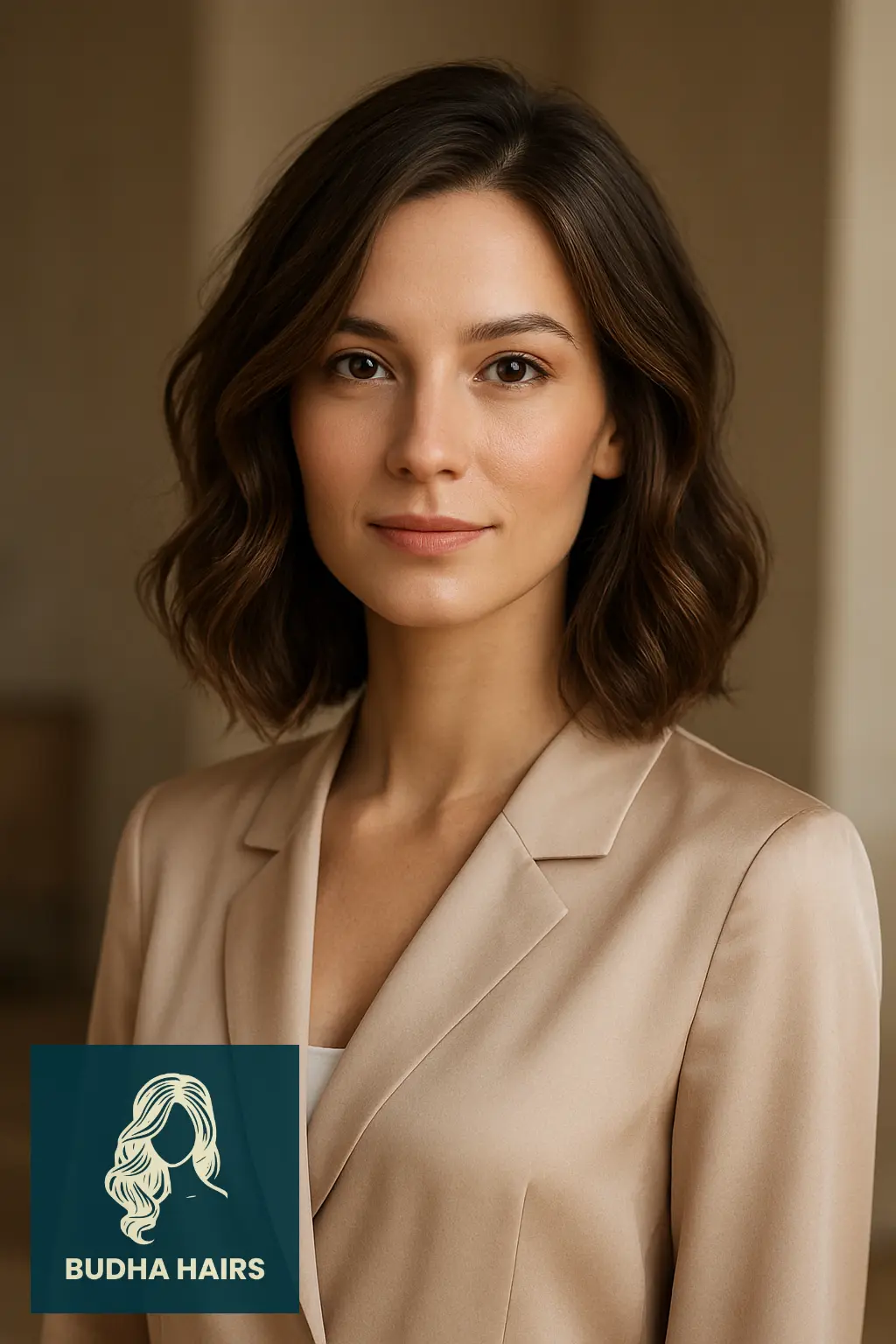 30 Flattering Hairstyles for Thin Wavy Hair 23 Layered Cut with Deep Side Part