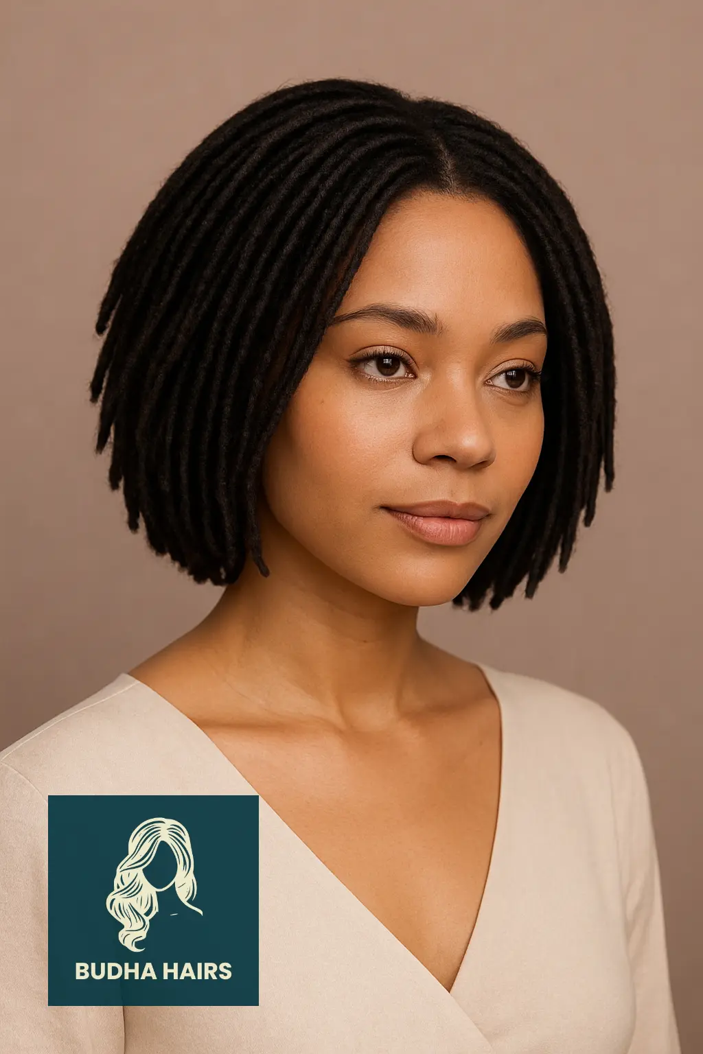 25 Stunning Short Invisible Locs Hairstyles for a Stylish and Natural Look 11 Layered Short Invisible Locs