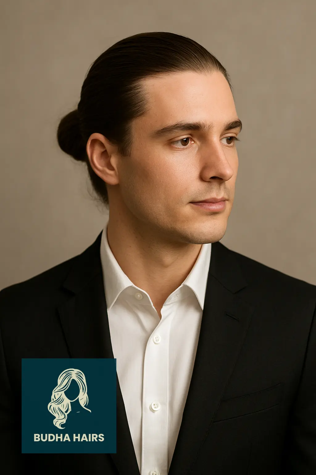 Long Hair with Sleek Bun