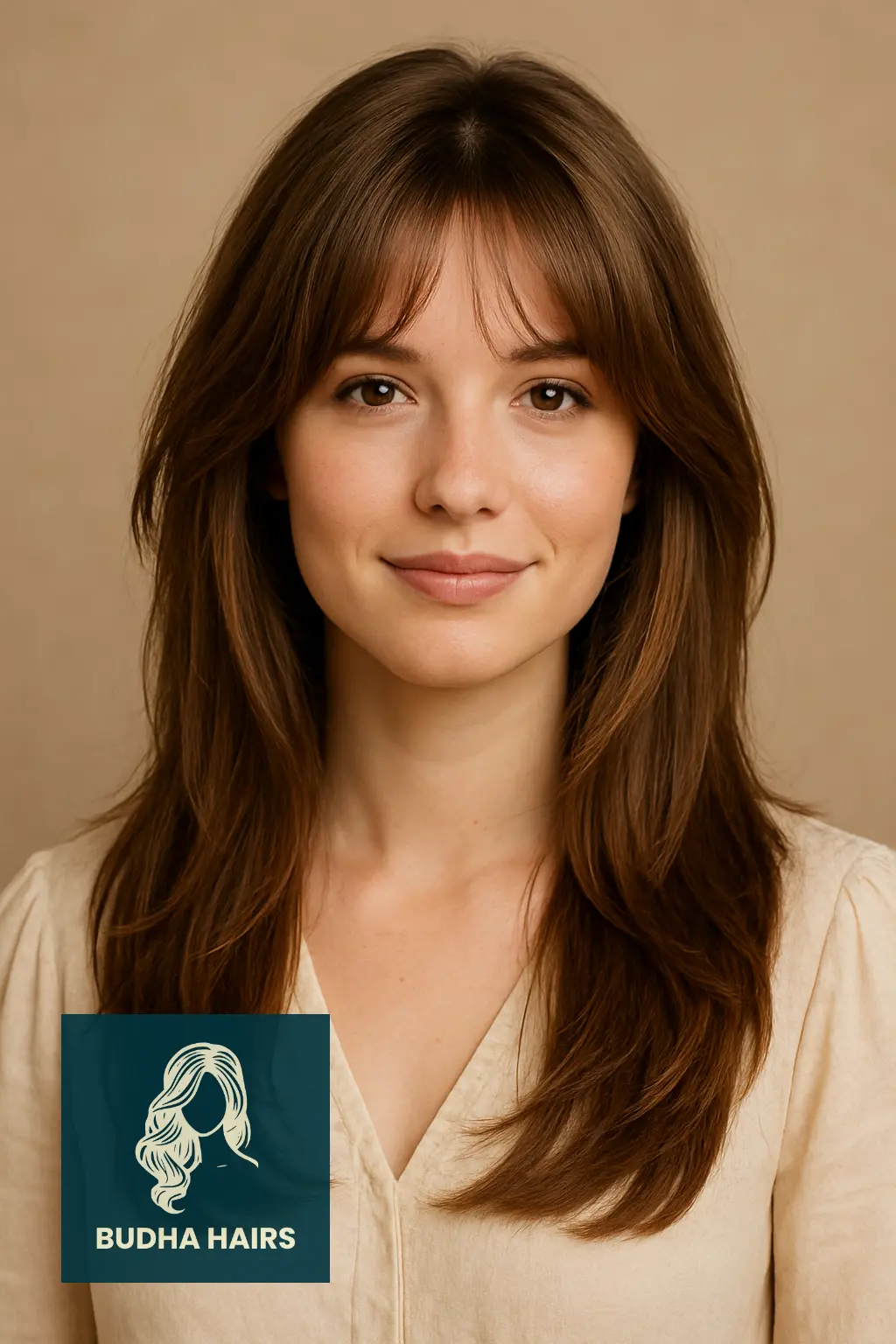 30 Stunning Long Hairstyles With Layers to Elevate Your Look 24 Long Layers with Feathered Bangs