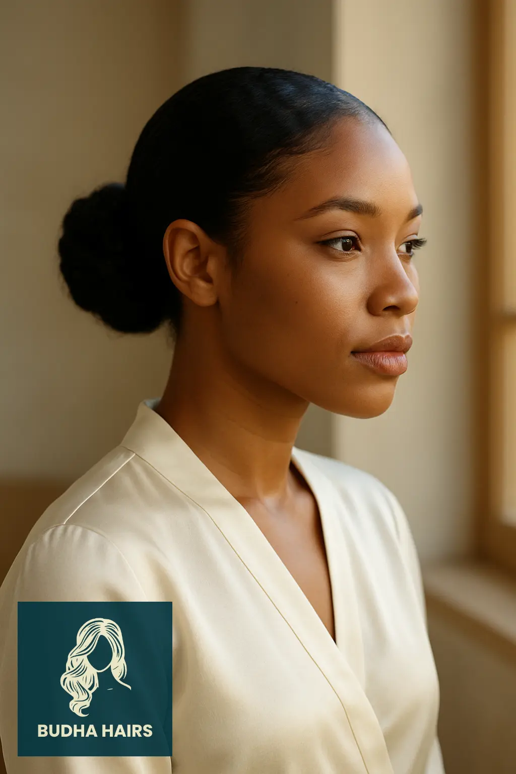 30 Beautiful Protective Hairstyles for Curly Hair 6 Low Manipulation Bun Styles