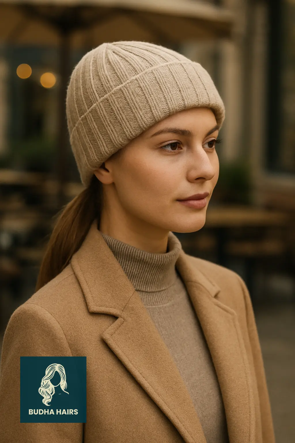 Low Ponytail Beanie Style