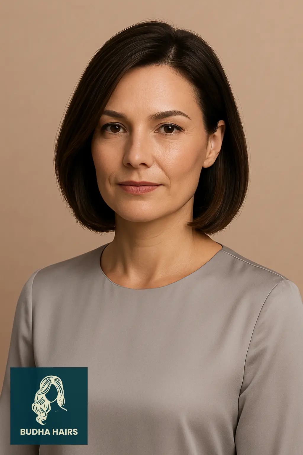 35 Stunning Mid Length Hairstyles Over 40 to Refresh Your Look 18 Medium Length Bob with Deep Side Part