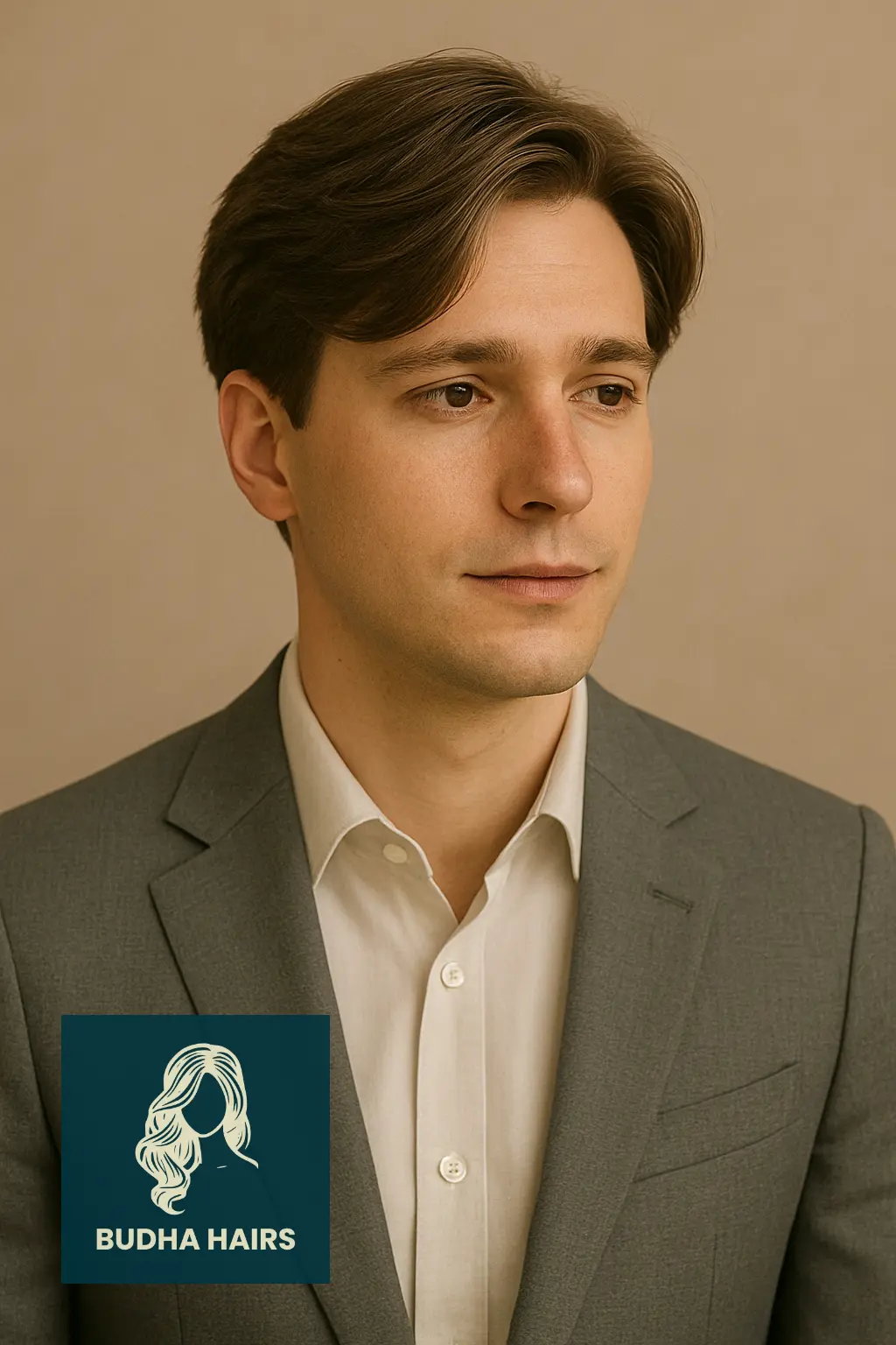 Medium-Length Layered Side Part