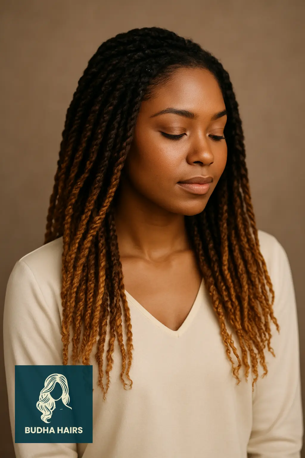 25 Stylish Two-Strand Twist Locs Hairstyles to Try in 2026 17 Ombre Two-Strand Twist Locs